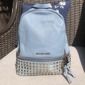 BNWT! Michael Kors Rhea Zip Studded Backpack